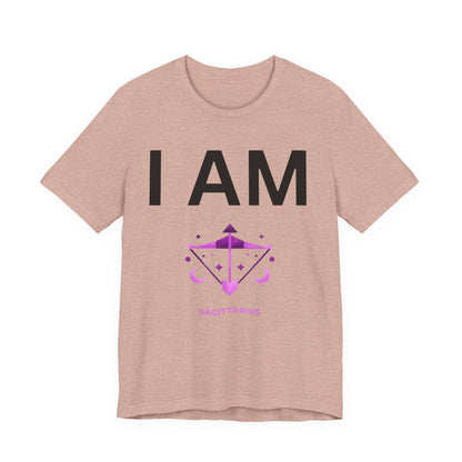 I AM Sagittarius Unisex Short Sleeve Tee