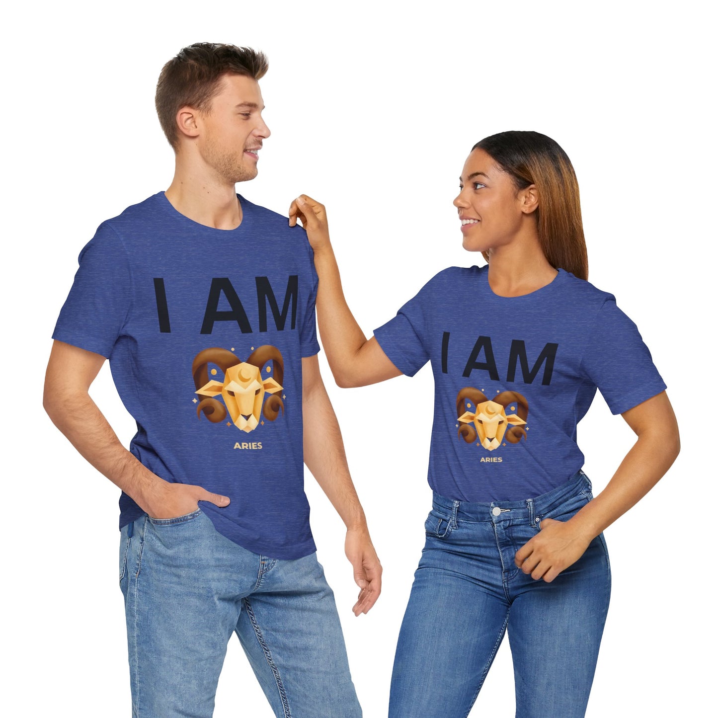 I AM Aries Unisex Short Sleeve Tee