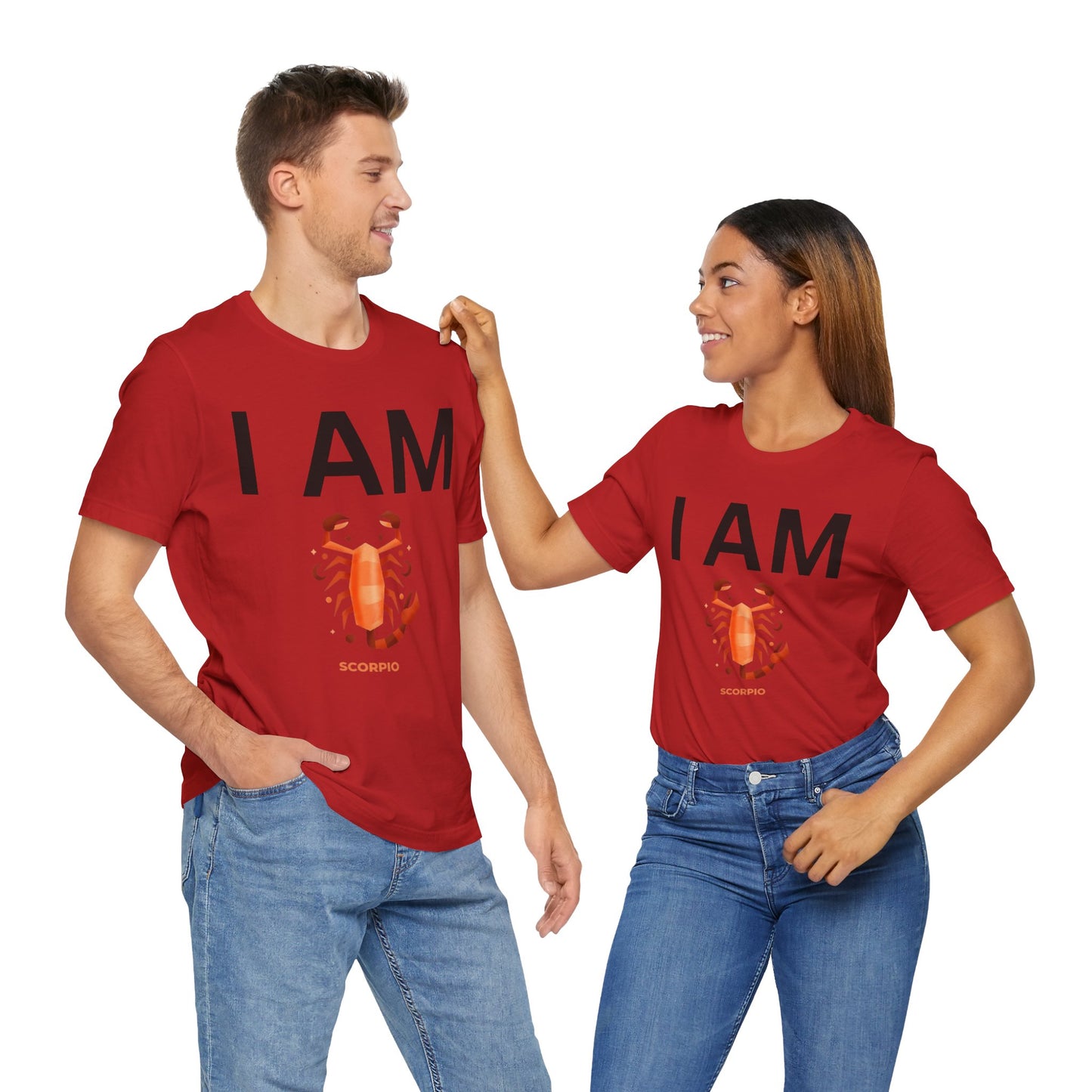 I AM Scorpio Unisex Short Sleeve Tee