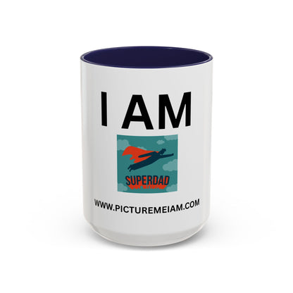 I AM Duper Dad Inspirational Accent Coffee Mug - 11/15oz