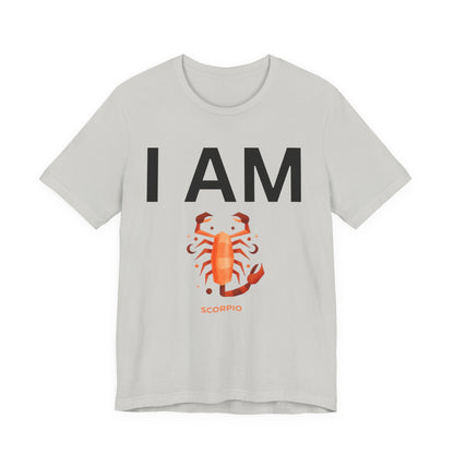 I AM Scorpio Unisex Short Sleeve Tee