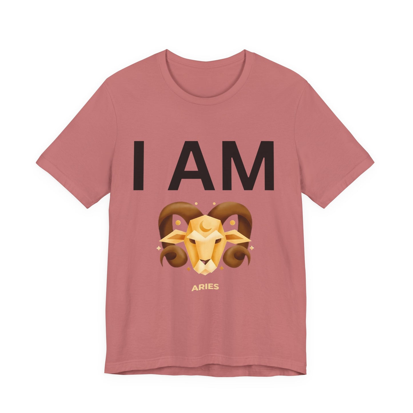 I AM Aries Unisex Short Sleeve Tee