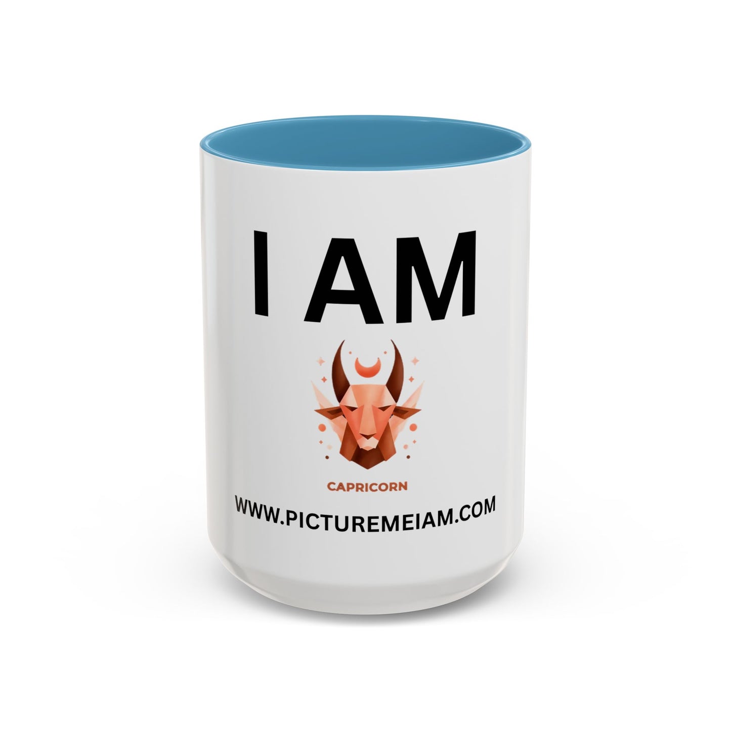 I AM Capricorn Inspirational Accent Coffee Mug - 11/15oz