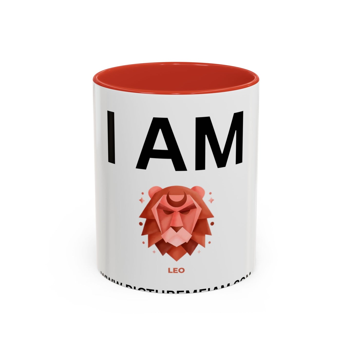 I AM Leo Inspirational Accent Coffee Mug - 11/15oz
