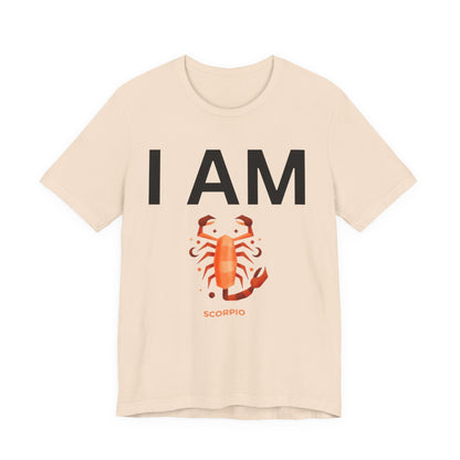 I AM Scorpio Unisex Short Sleeve Tee