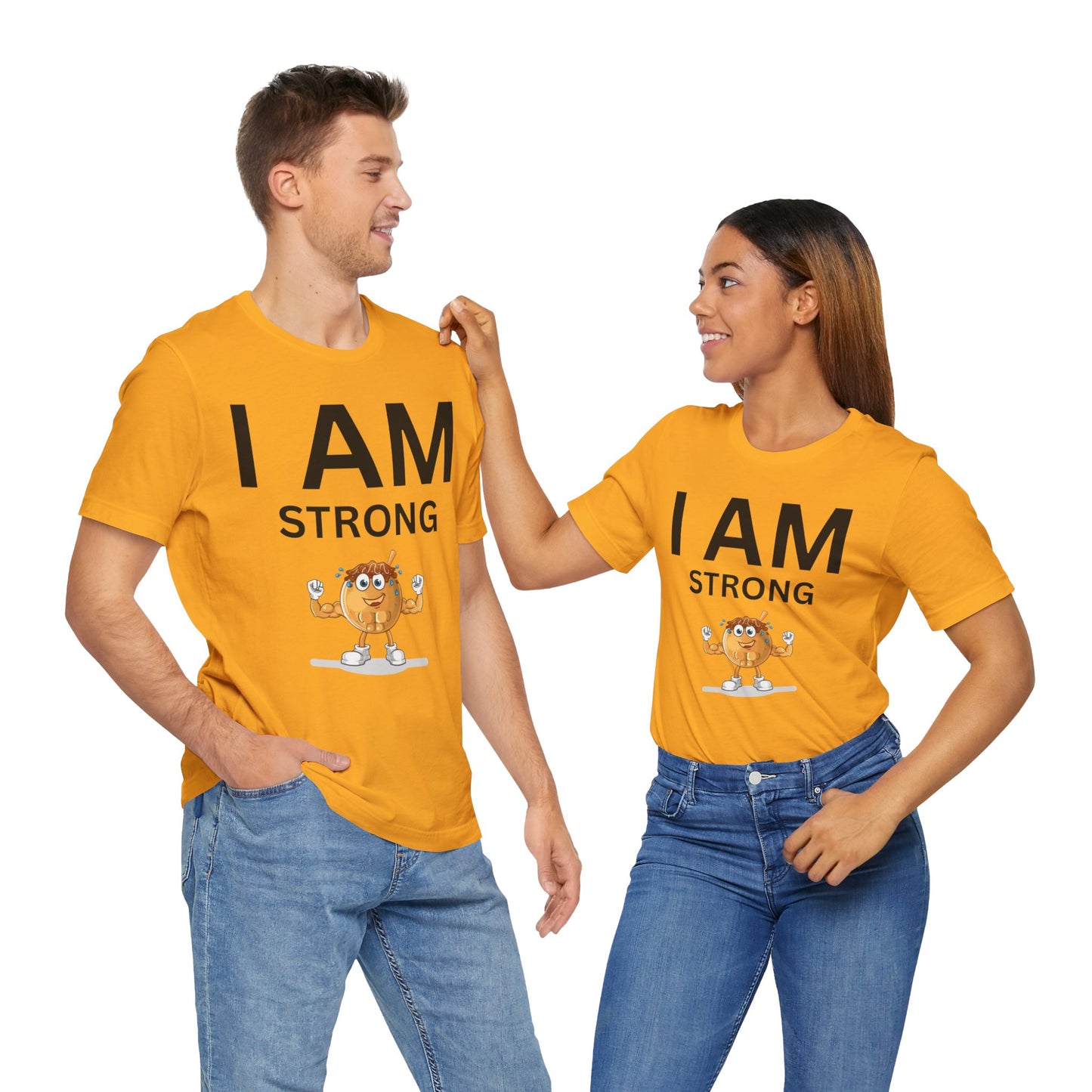 I AM Strong Unisex Short Sleeve Tee