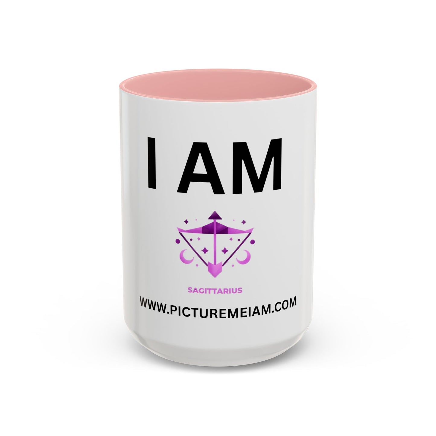 I AM Sagittarius Inspirational Accent Coffee Mug - 11/15oz