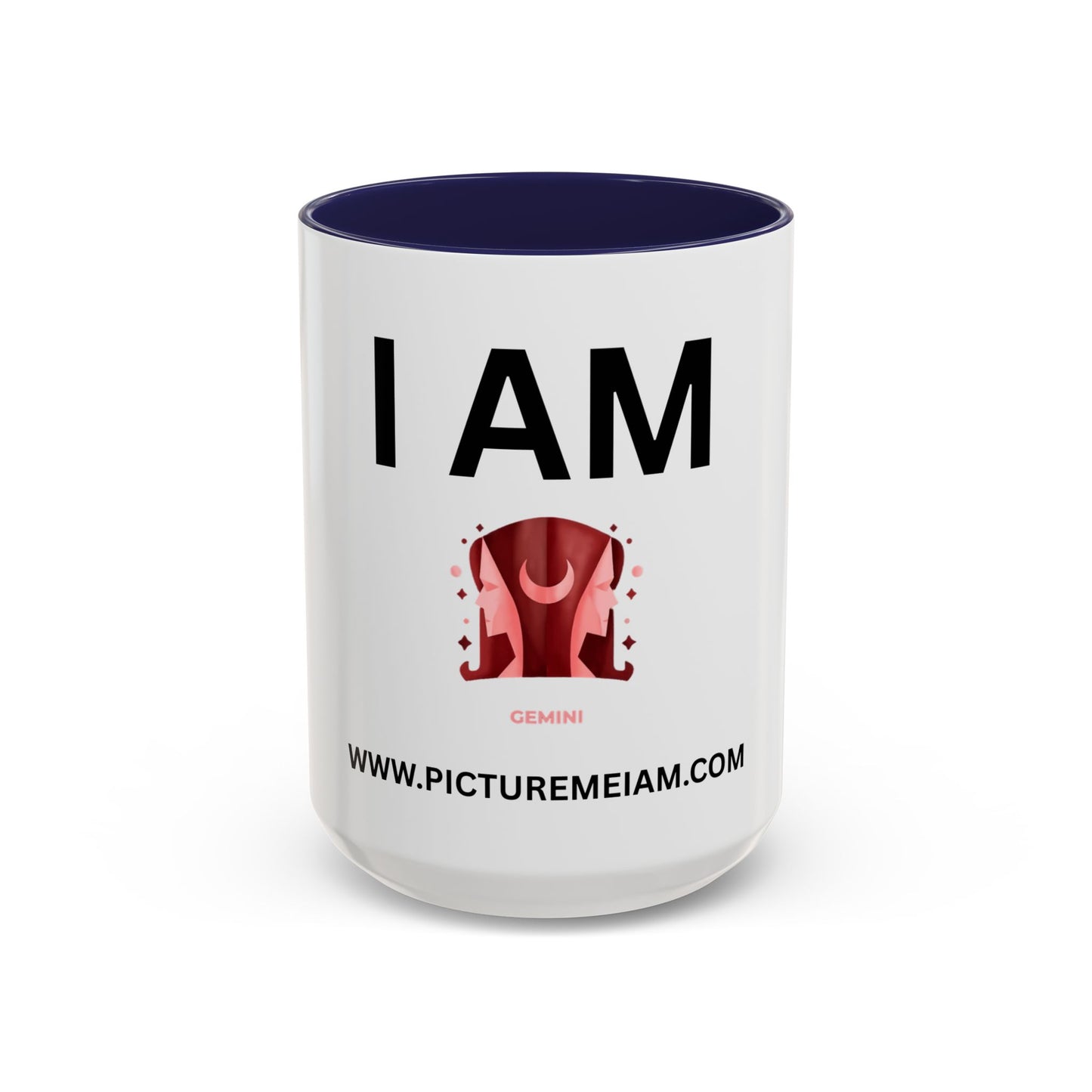 I AM Gemini Inspirational Accent Coffee Mug - 11/15oz