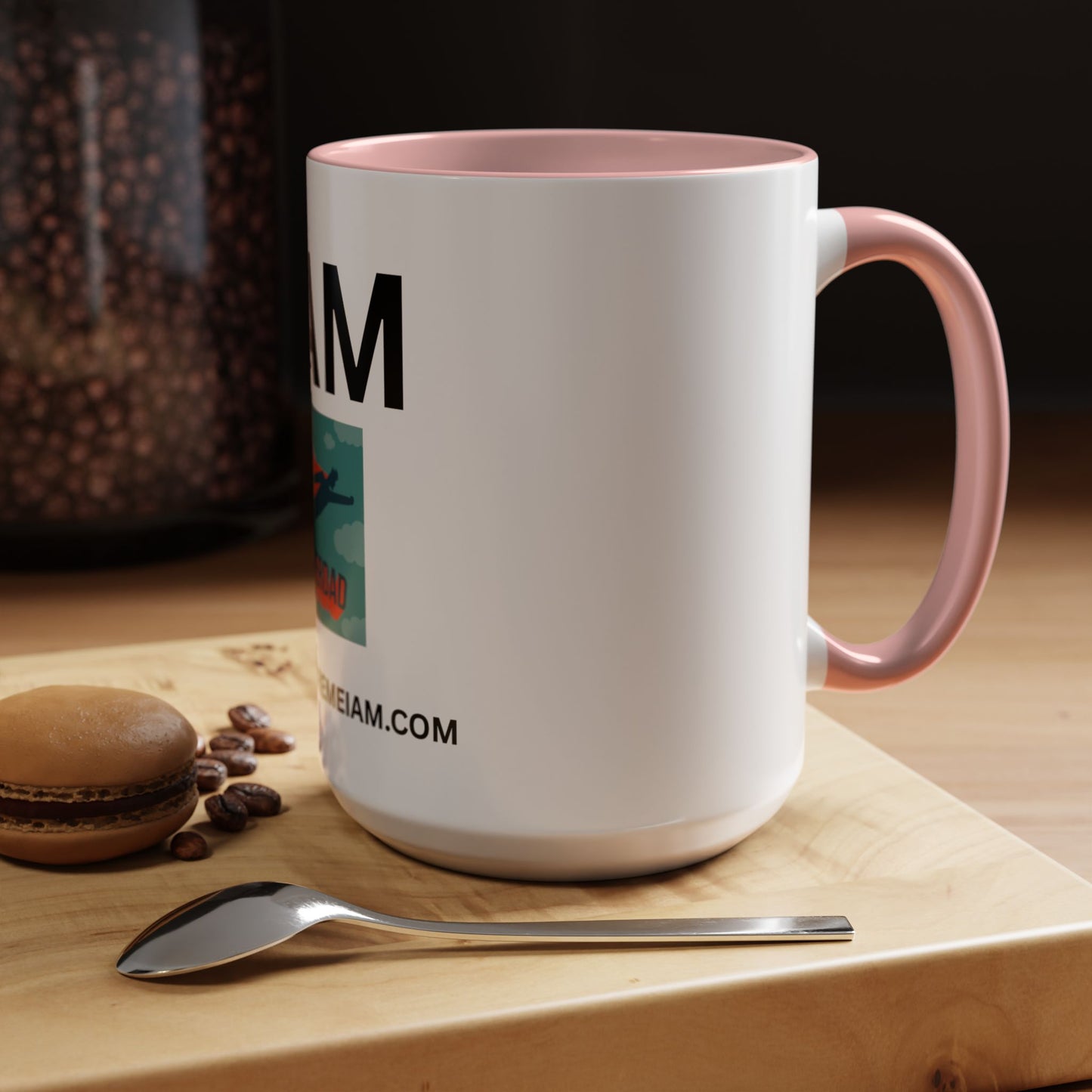 I AM Duper Dad Inspirational Accent Coffee Mug - 11/15oz