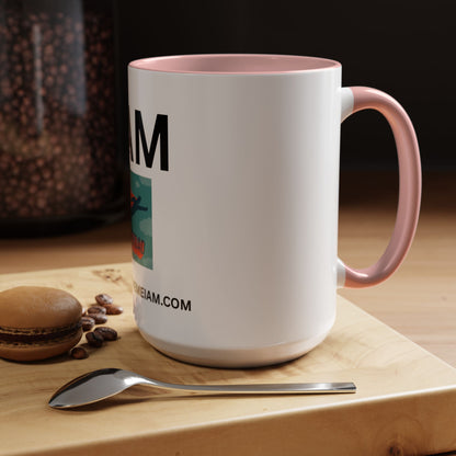 I AM Duper Dad Inspirational Accent Coffee Mug - 11/15oz