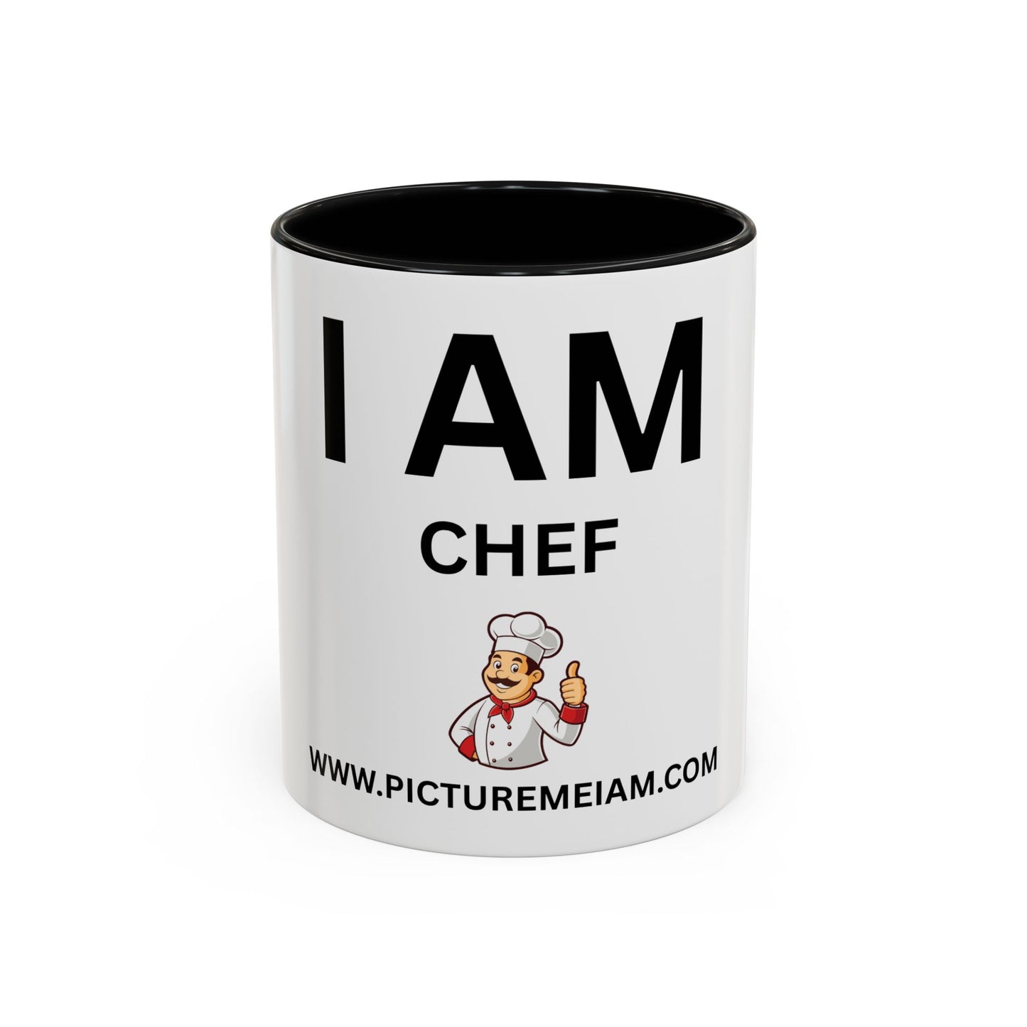 I AM Chef Inspirational Accent Coffee Mug - 11/15oz