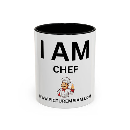 I AM Chef Inspirational Accent Coffee Mug - 11/15oz