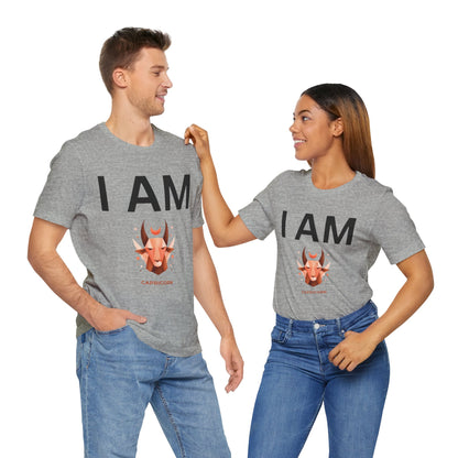 I AM Capricorn Unisex Short Sleeve Tee