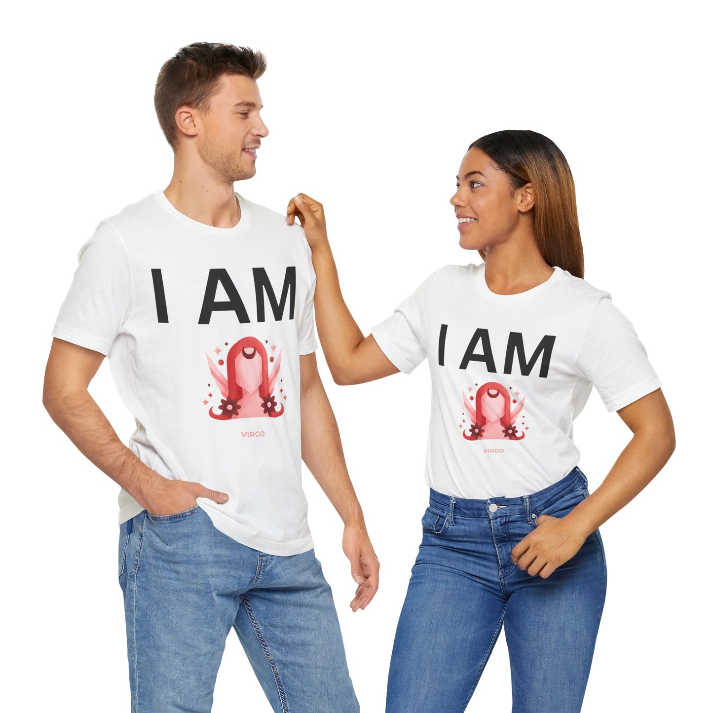 I AM Virgo Unisex Short Sleeve Tee