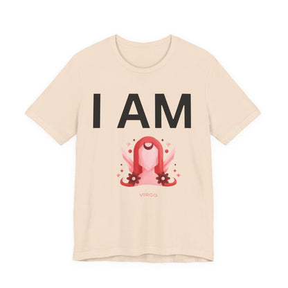 I AM Virgo Unisex Short Sleeve Tee