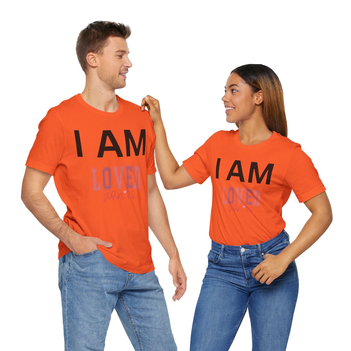 I AM Loved Unisex Short Sleeve Tee
