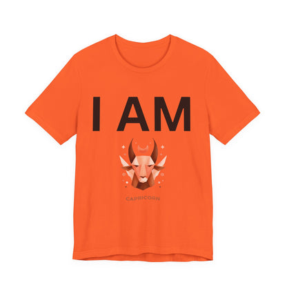 I AM Capricorn Unisex Short Sleeve Tee