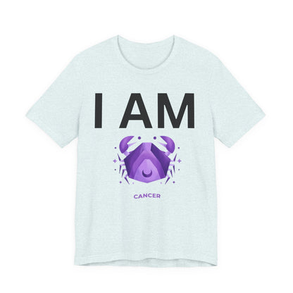 I AM Cancer Unisex Short Sleeve Tee