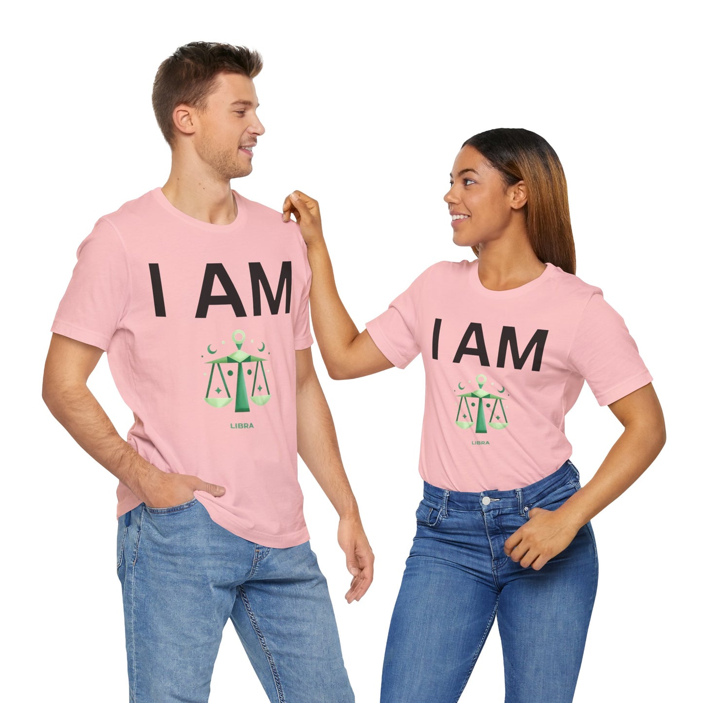 I AM Libra Unisex Short Sleeve Tee