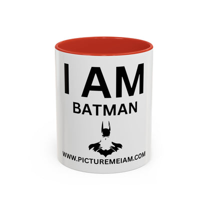 I AM Batman Inspirational Accent Coffee Mug - 11/15oz