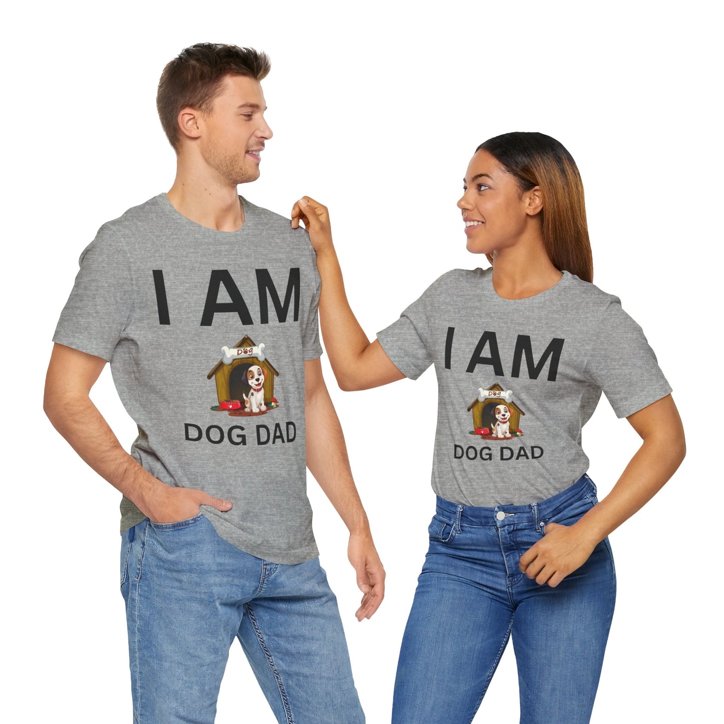 I AM Dog Dad Short Sleeve Tee