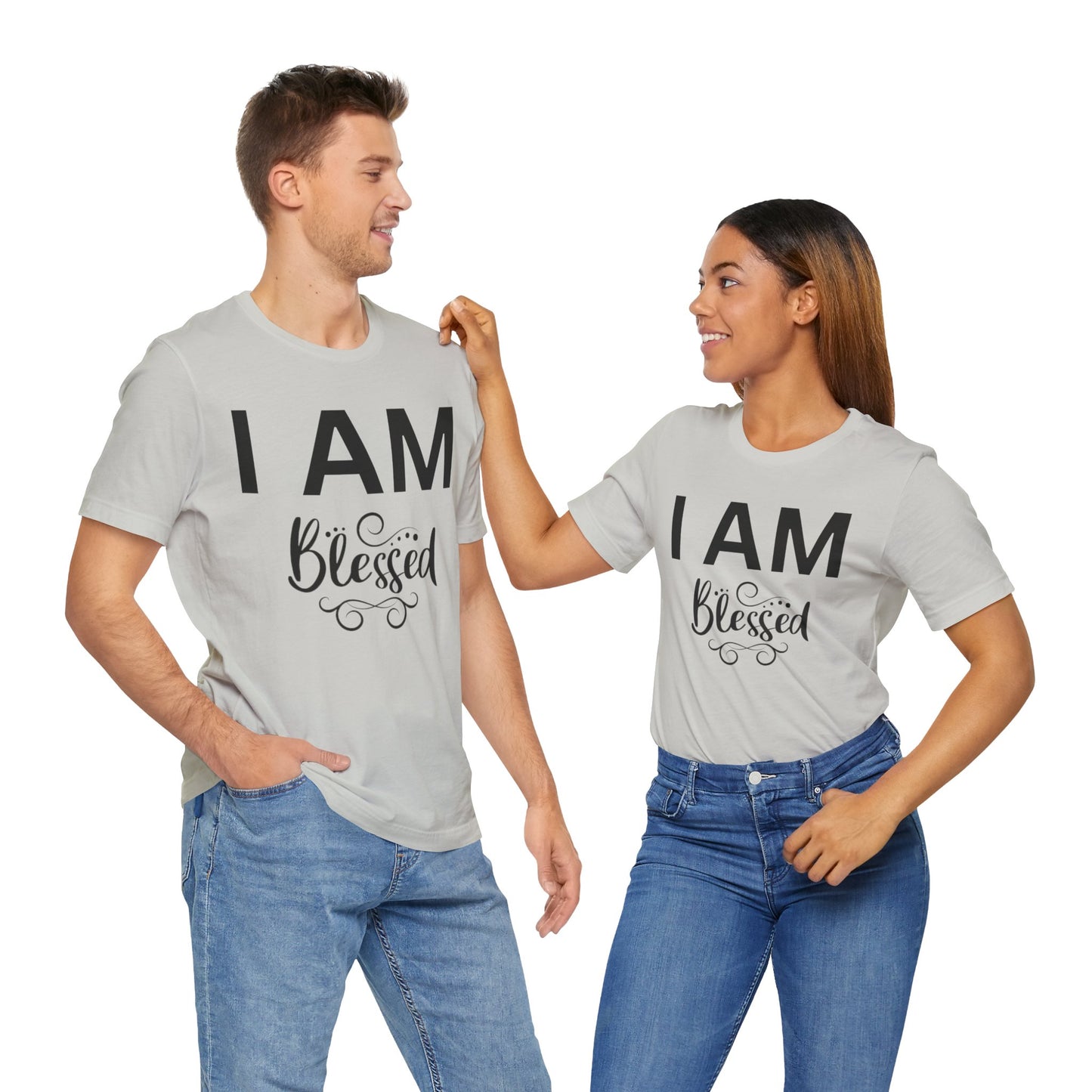 I AM Blessed Unisex Short Sleeve Tee