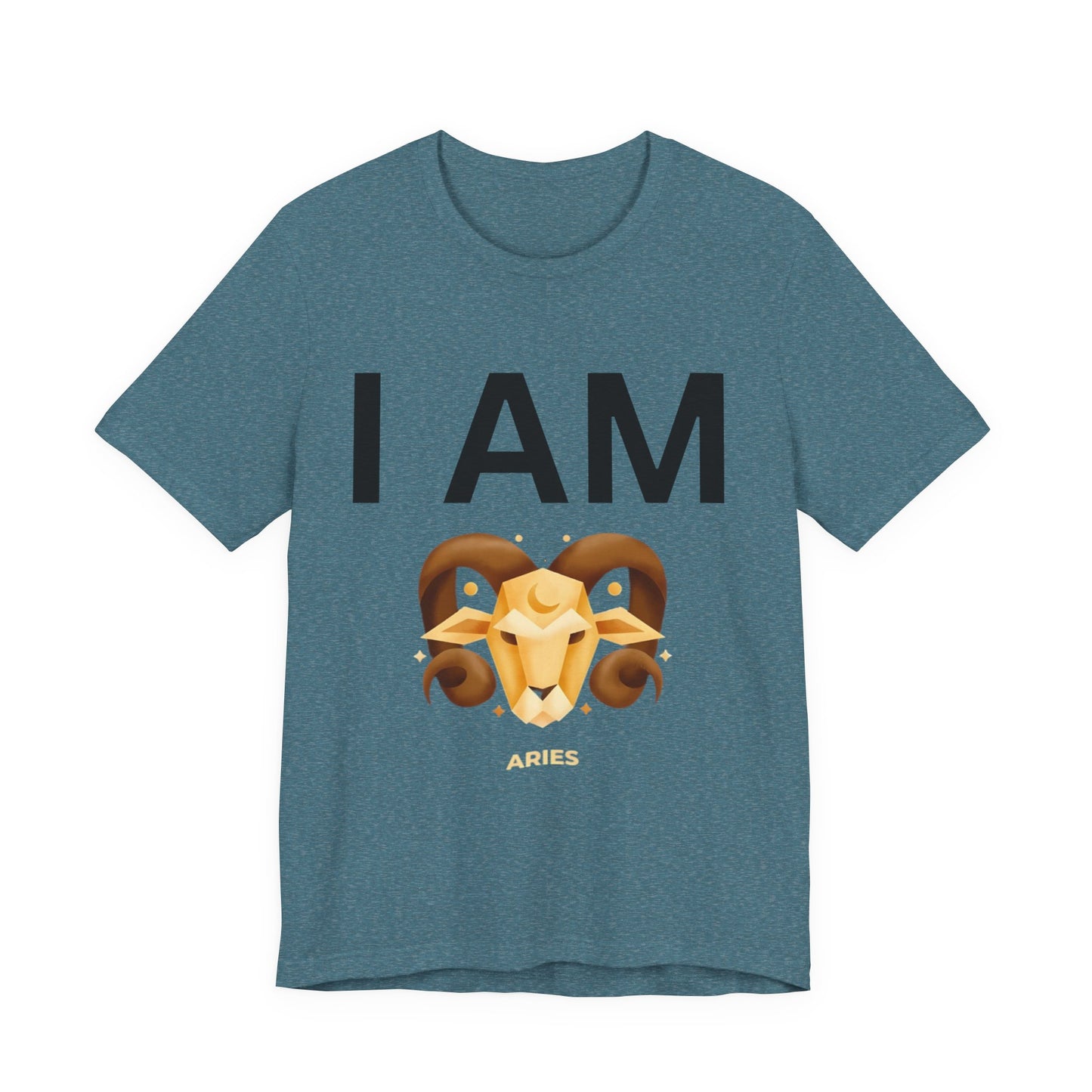 I AM Aries Unisex Short Sleeve Tee