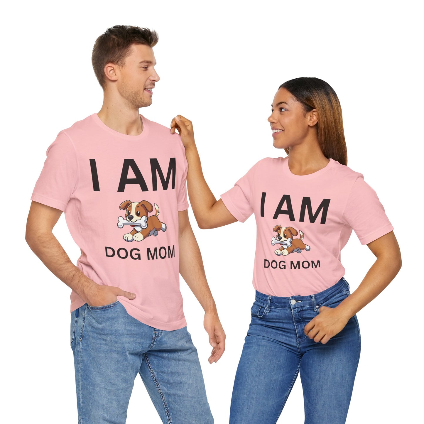 I AM Dog Mom Short Sleeve Tee