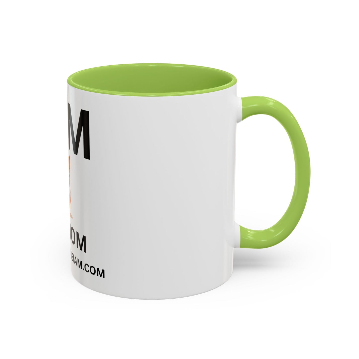 I AM Cat Mom Inspirational Accent Coffee Mug - 11/15oz