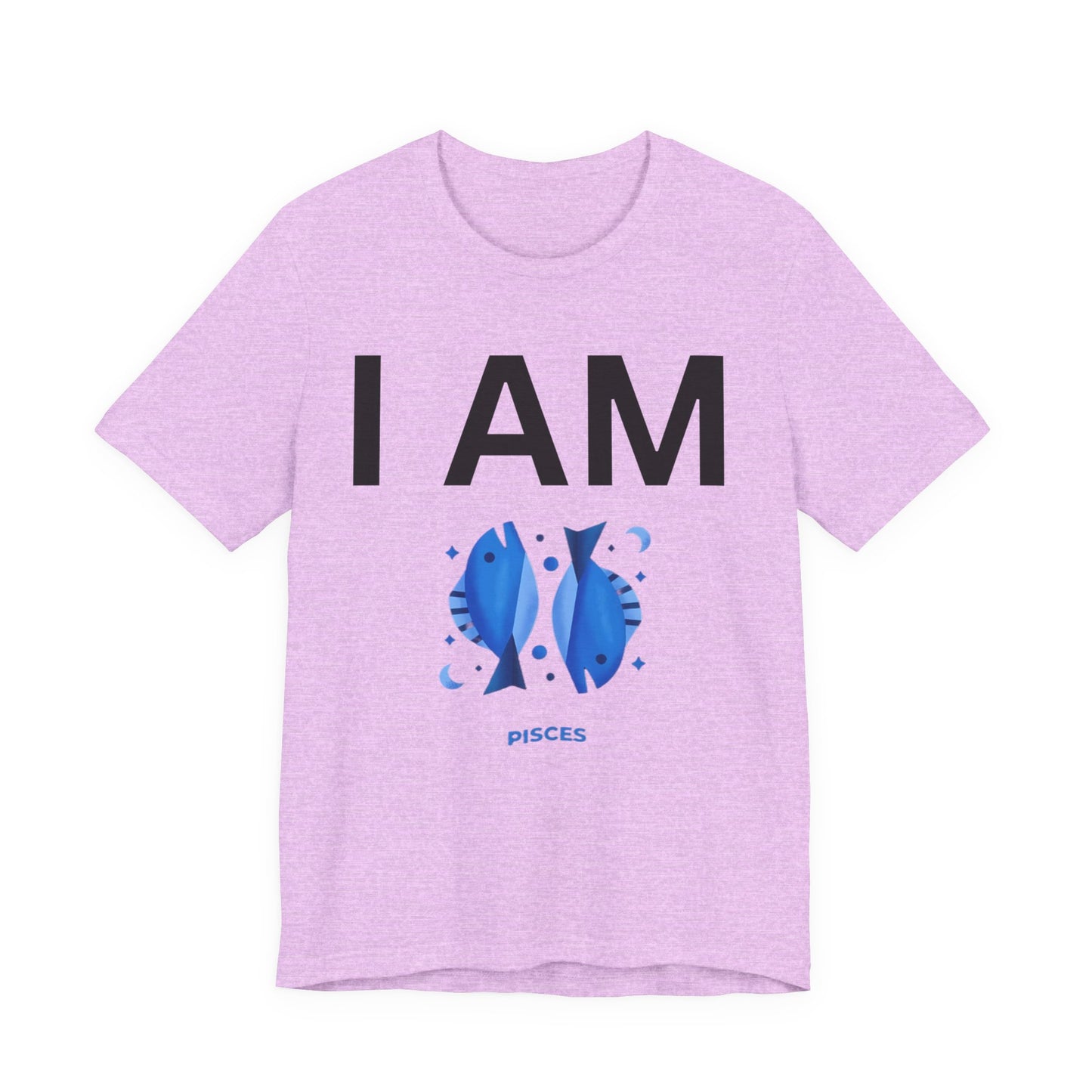 I AM Pisces Unisex Short Sleeve Tee