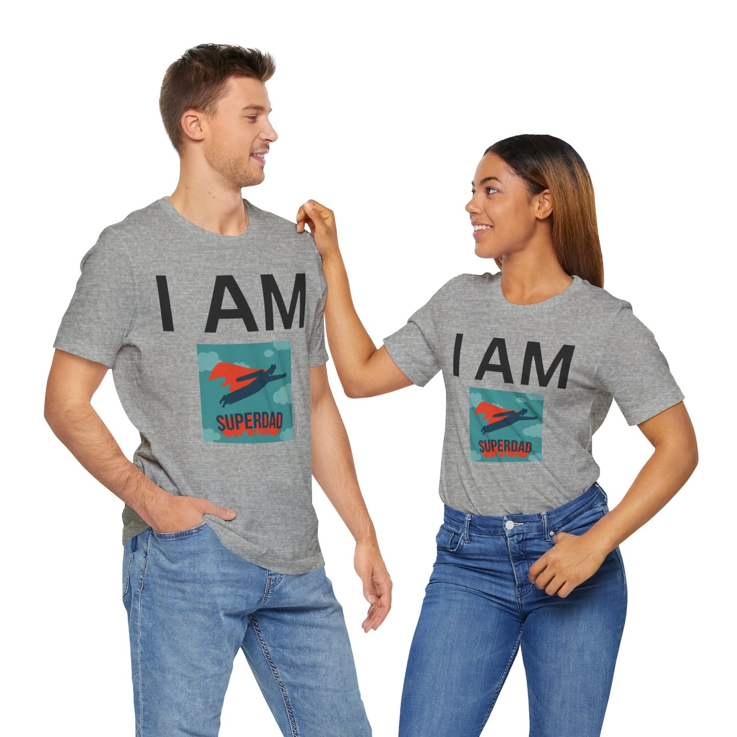 I AM Superdad Short Sleeve Tee