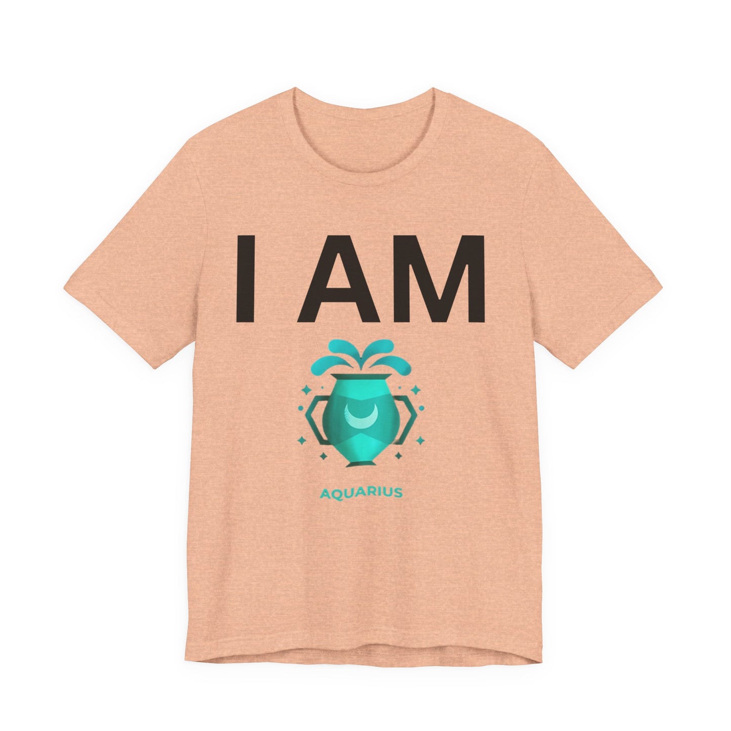 I AM Aquarius Unisex Short Sleeve Tee
