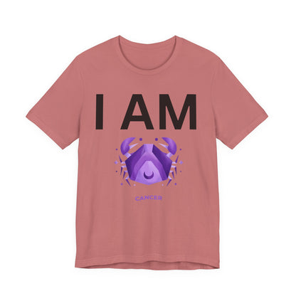 I AM Cancer Unisex Short Sleeve Tee