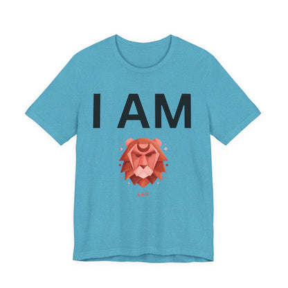 I AM Leo Unisex Short Sleeve Tee