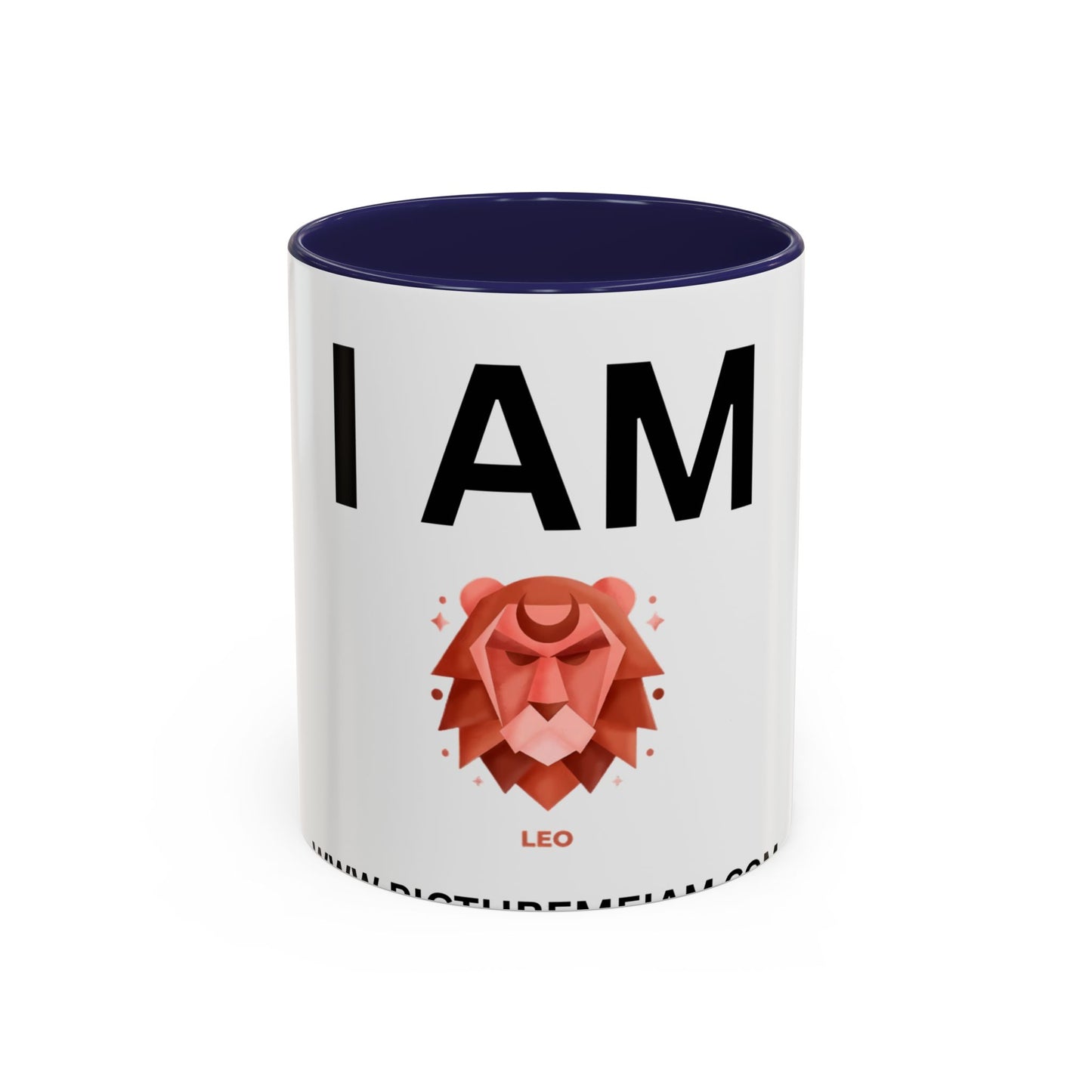 I AM Leo Inspirational Accent Coffee Mug - 11/15oz