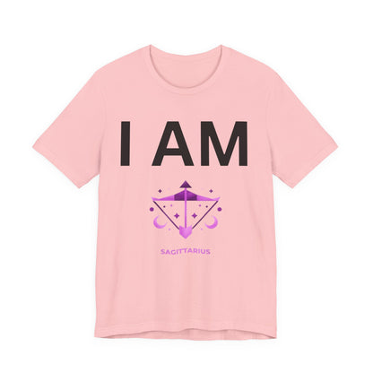 I AM Sagittarius Unisex Short Sleeve Tee