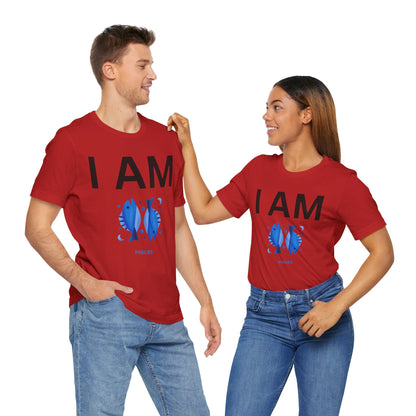 I AM Pisces Unisex Short Sleeve Tee