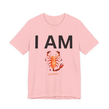I AM Scorpio Unisex Short Sleeve Tee