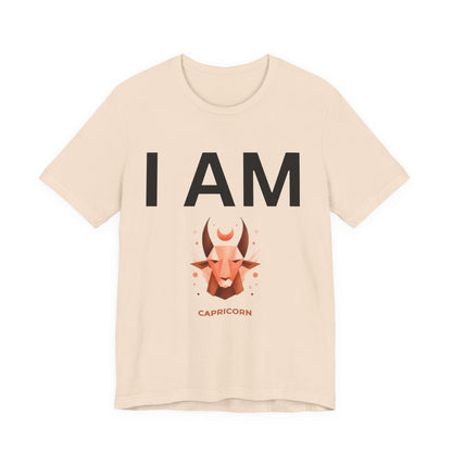 I AM Capricorn Unisex Short Sleeve Tee