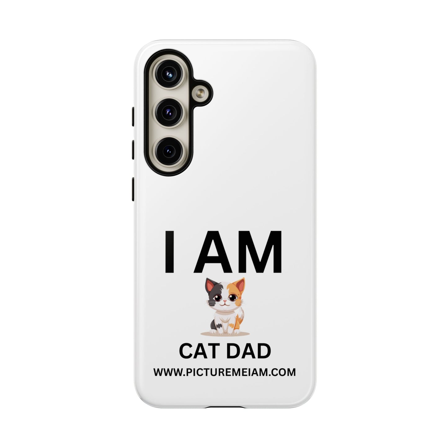 I AM Cat Dad Tough Cases