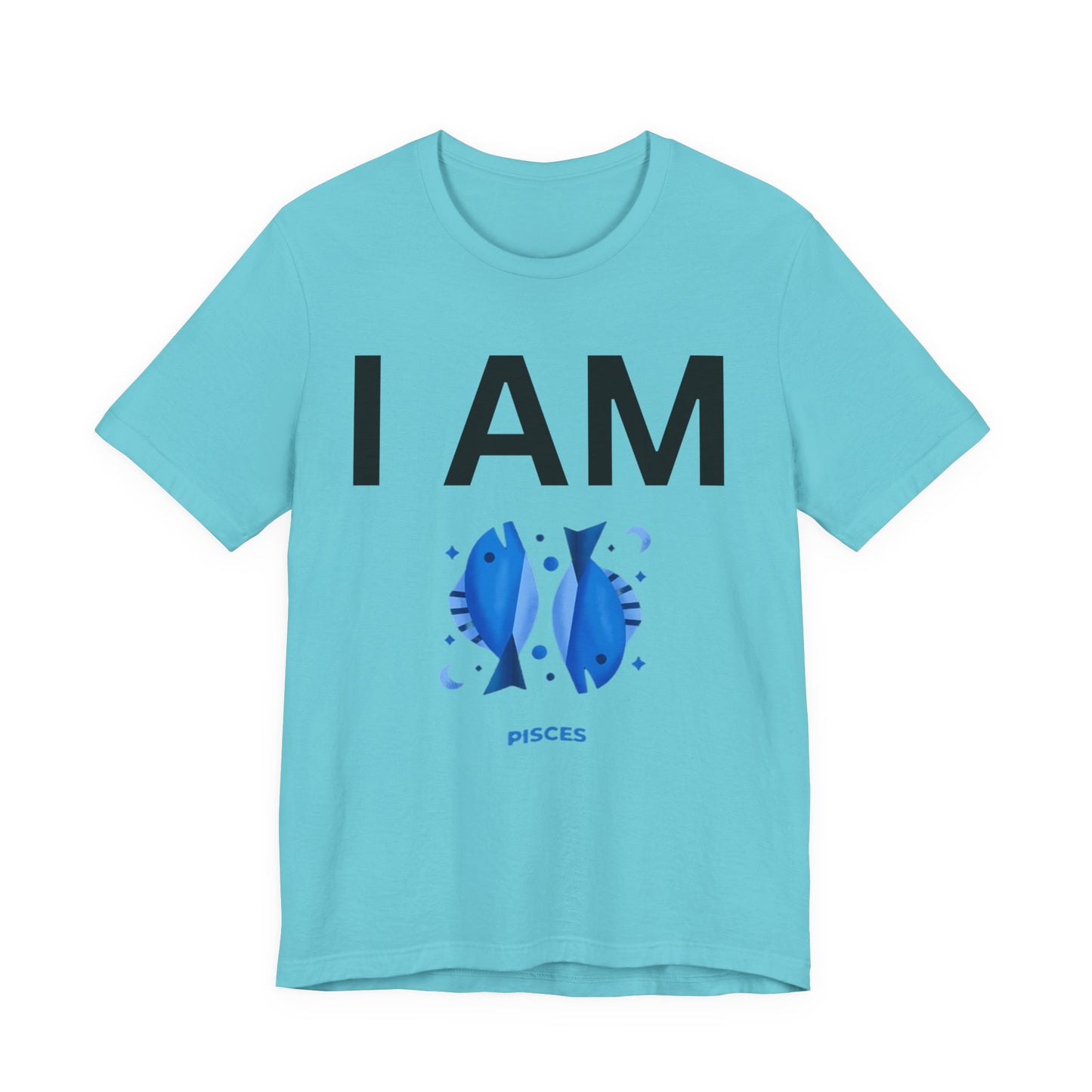 I AM Pisces Unisex Short Sleeve Tee