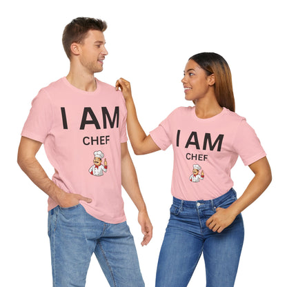 I AM Chef Unisex Short Sleeve Tee