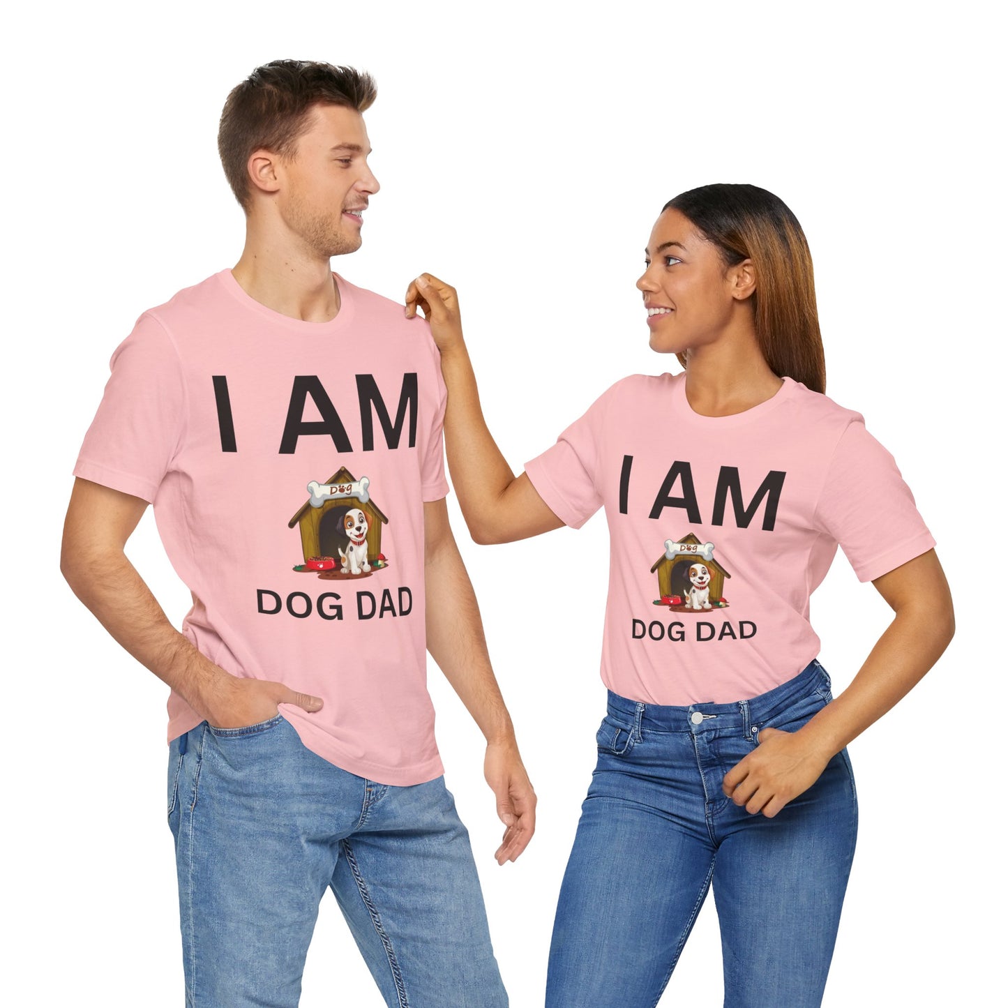 I AM Dog Dad Short Sleeve Tee