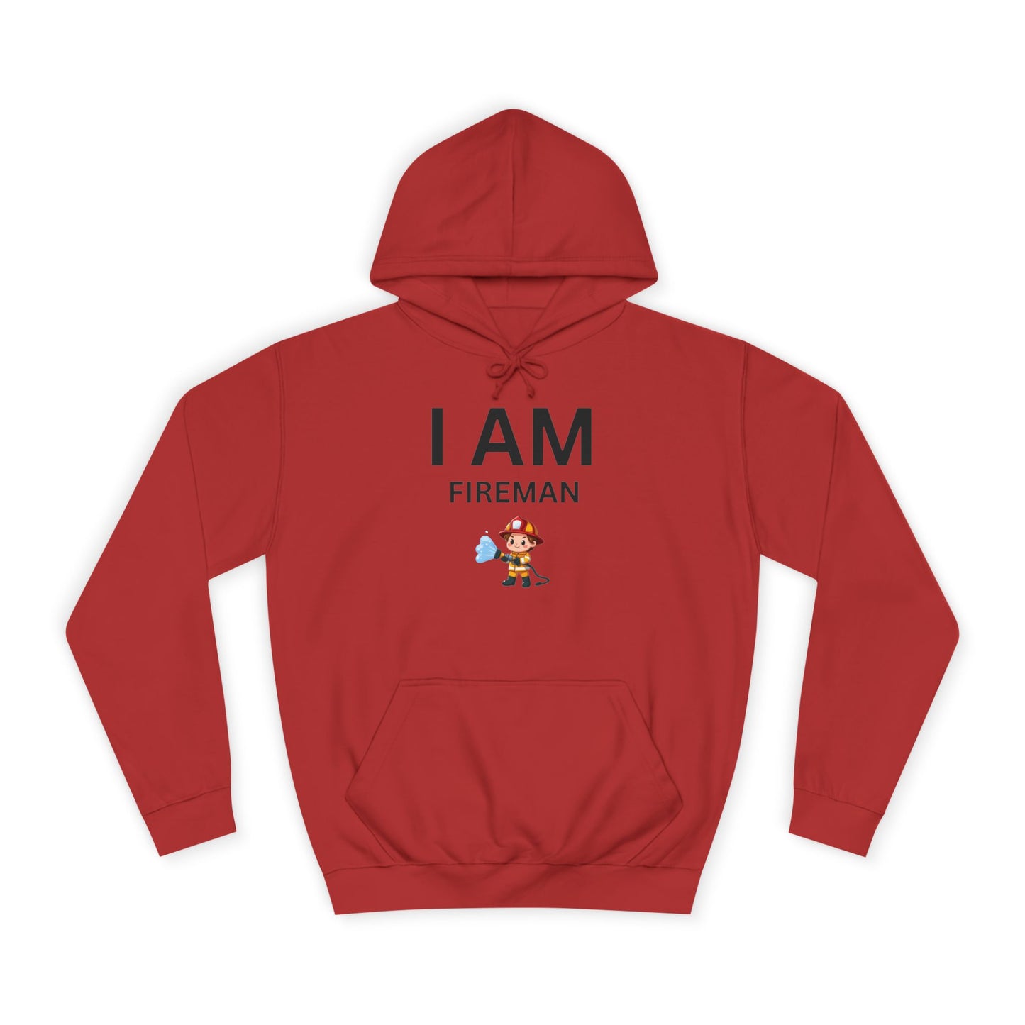 I AM Fireman Hoodie