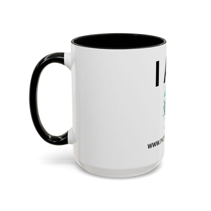 I AM Aquarius Inspirational Accent Coffee Mug - 11/15oz