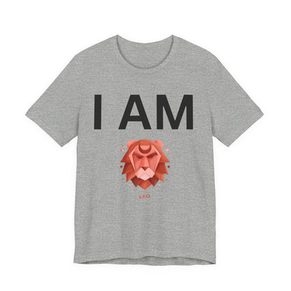 I AM Leo Unisex Short Sleeve Tee