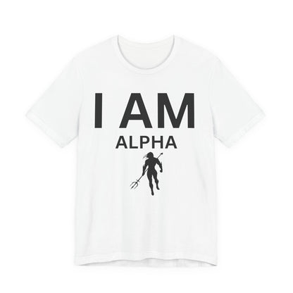 I AM Alpha Men Short Sleeve Tee