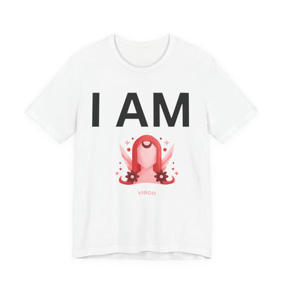 I AM Virgo Unisex Short Sleeve Tee