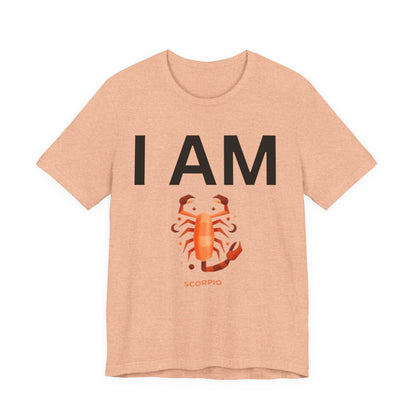 I AM Scorpio Unisex Short Sleeve Tee