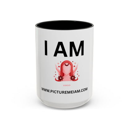 I AM Virgo Inspirational Accent Coffee Mug - 11/15oz
